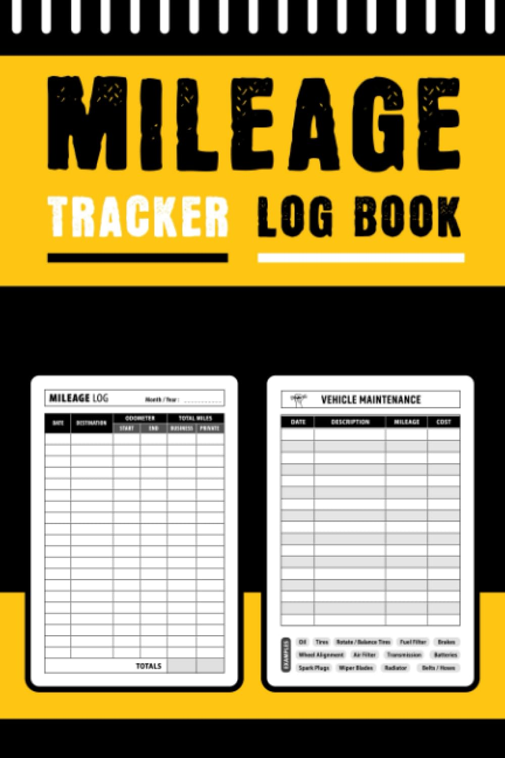 Mileage Tracker Log Book: Small Size Vehicle Mileage Logbook for Car Taxes, Perfect for Self-Employed, Business or Personal Drivers.
