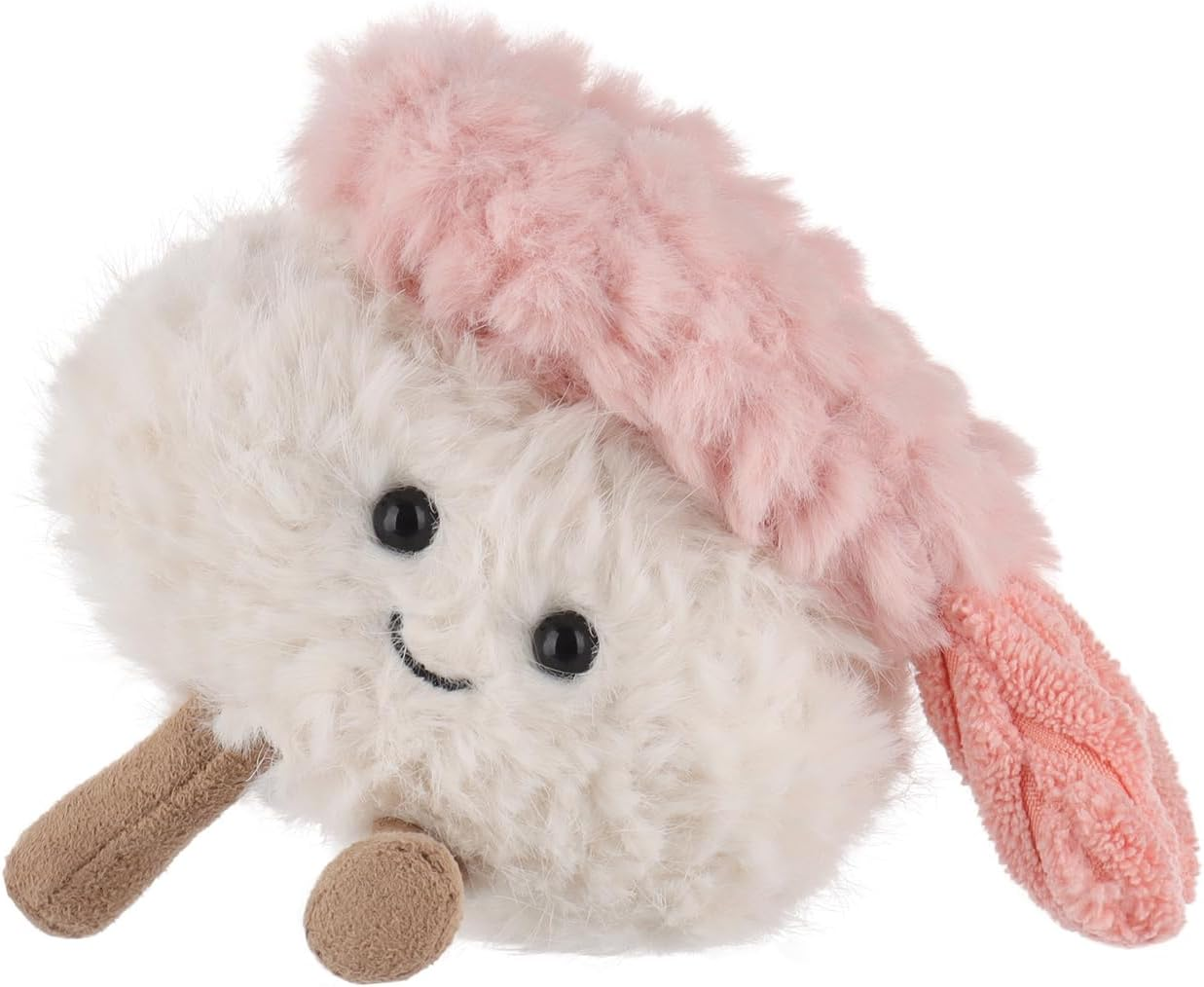 Apricot Lamb Sushi Plush Stuffed Animals for Kids, Soft Cute Plush Toys for Baby Girl and Boy, Fluffy Sushi 3.2 Inches image number 4