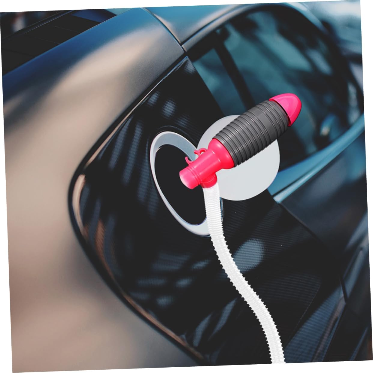 GLEAVI 2 Pcs Manual Car Fuel Transfer Pump Siphon Hose Kit High Flow Oil Pump for Gasoline and Water Transfer Auto Accessories image number 3