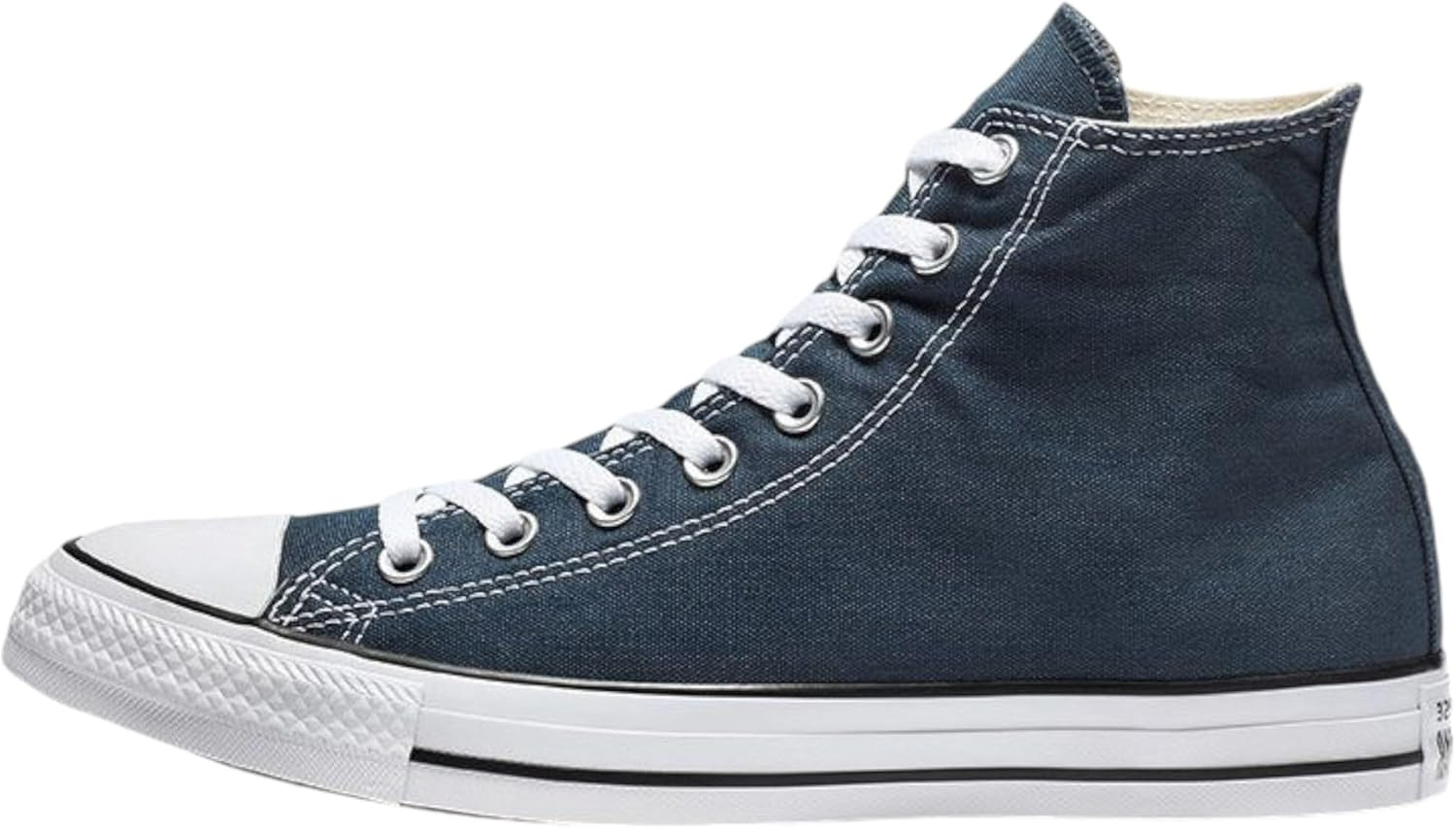 Converse Mens Chuck Taylor All Star Navy Hi Top Lace up Casual Shoe 10.5 image number 2