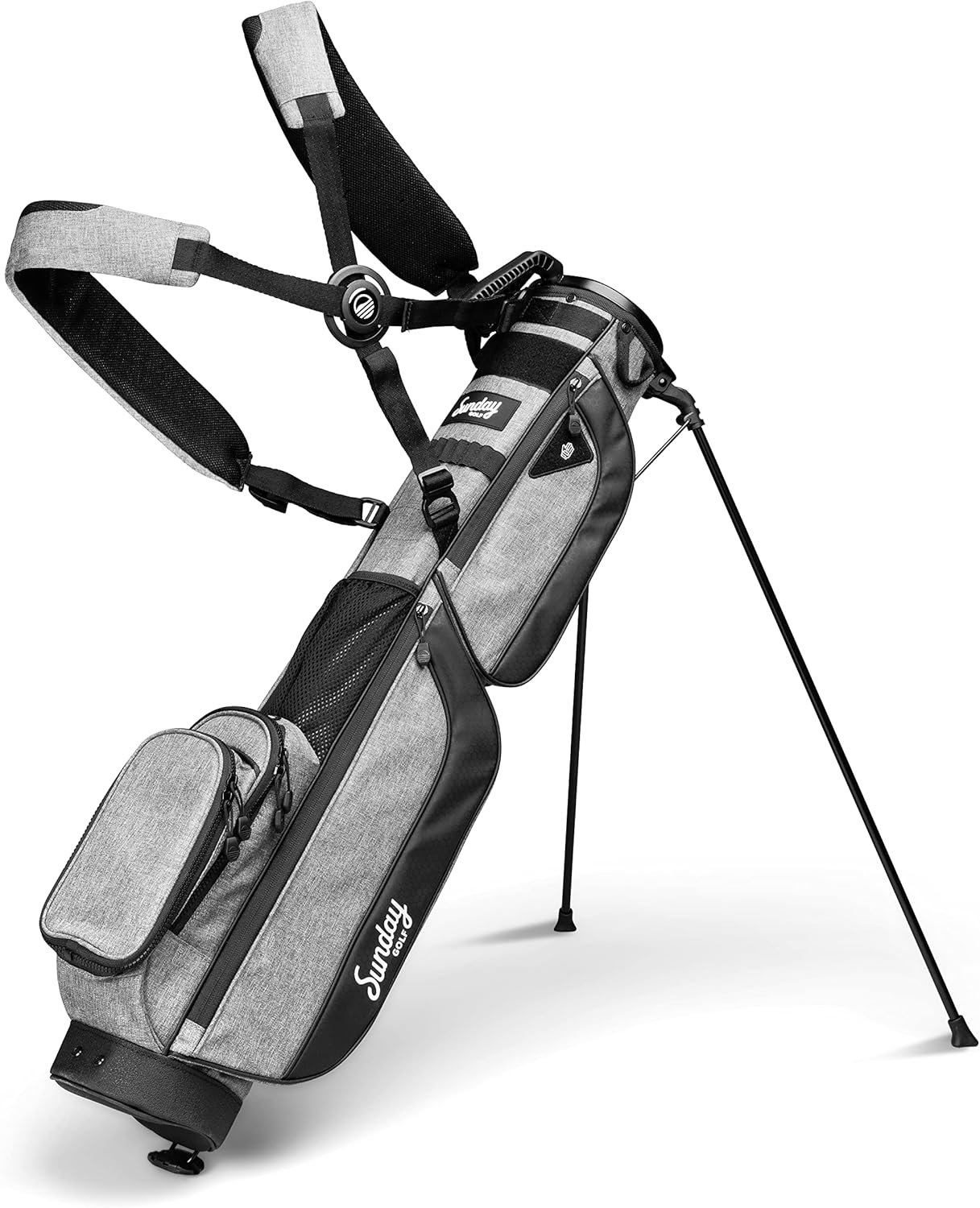 Sunday Golf Loma XL Bag - Lightweight Sunday Golf Bag with Strap and Stand &ndash; Easy to Carry Pitch N Putt Golf Bag &ndash; Golf Stand Bag for the Driving Range, Par 3 and Executive Courses, 3.4 Pounds