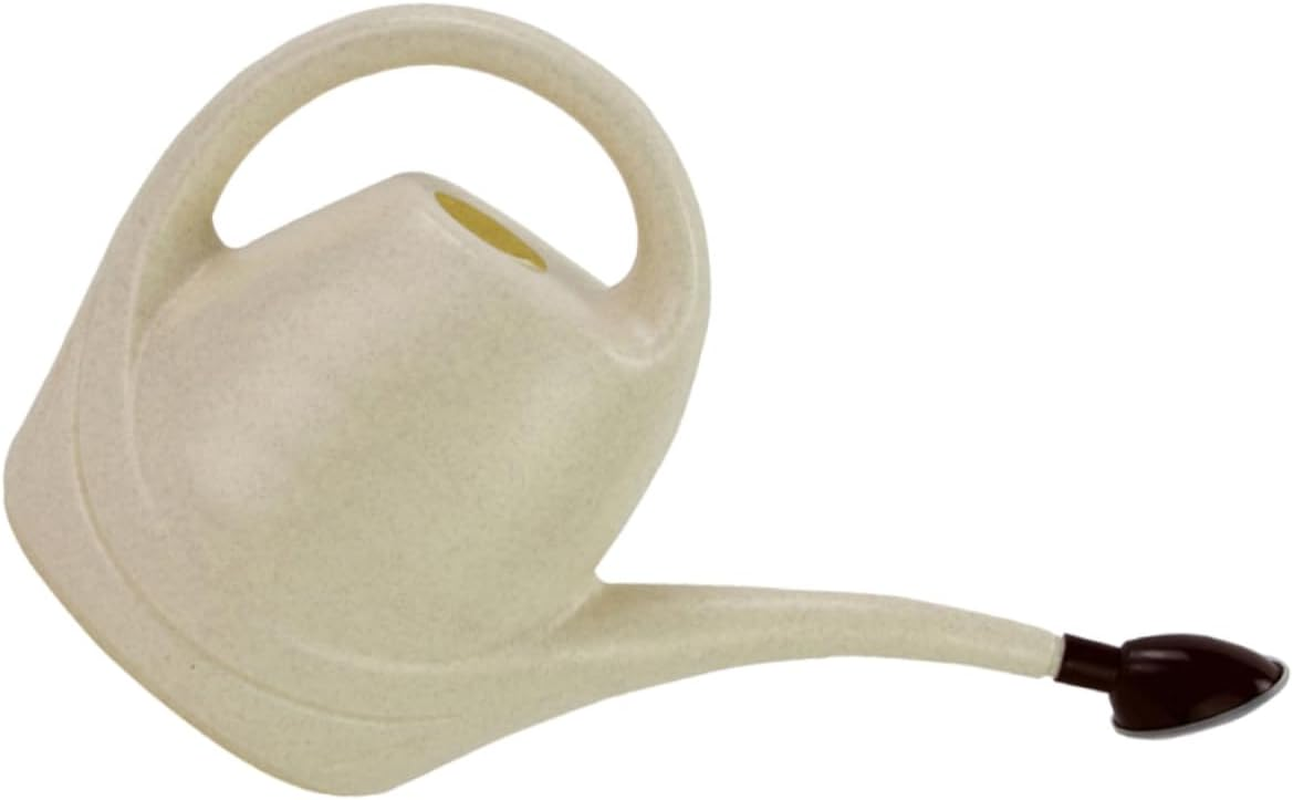 Parliky Practical Spout Watering Can Beige Pot for Indoor and Outdoor Gardening for Watering Plants and Flowers and Leakproof Design image number 5