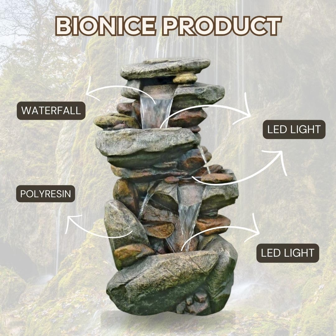 Generic Rainforest Rock Water Fountain image number 4