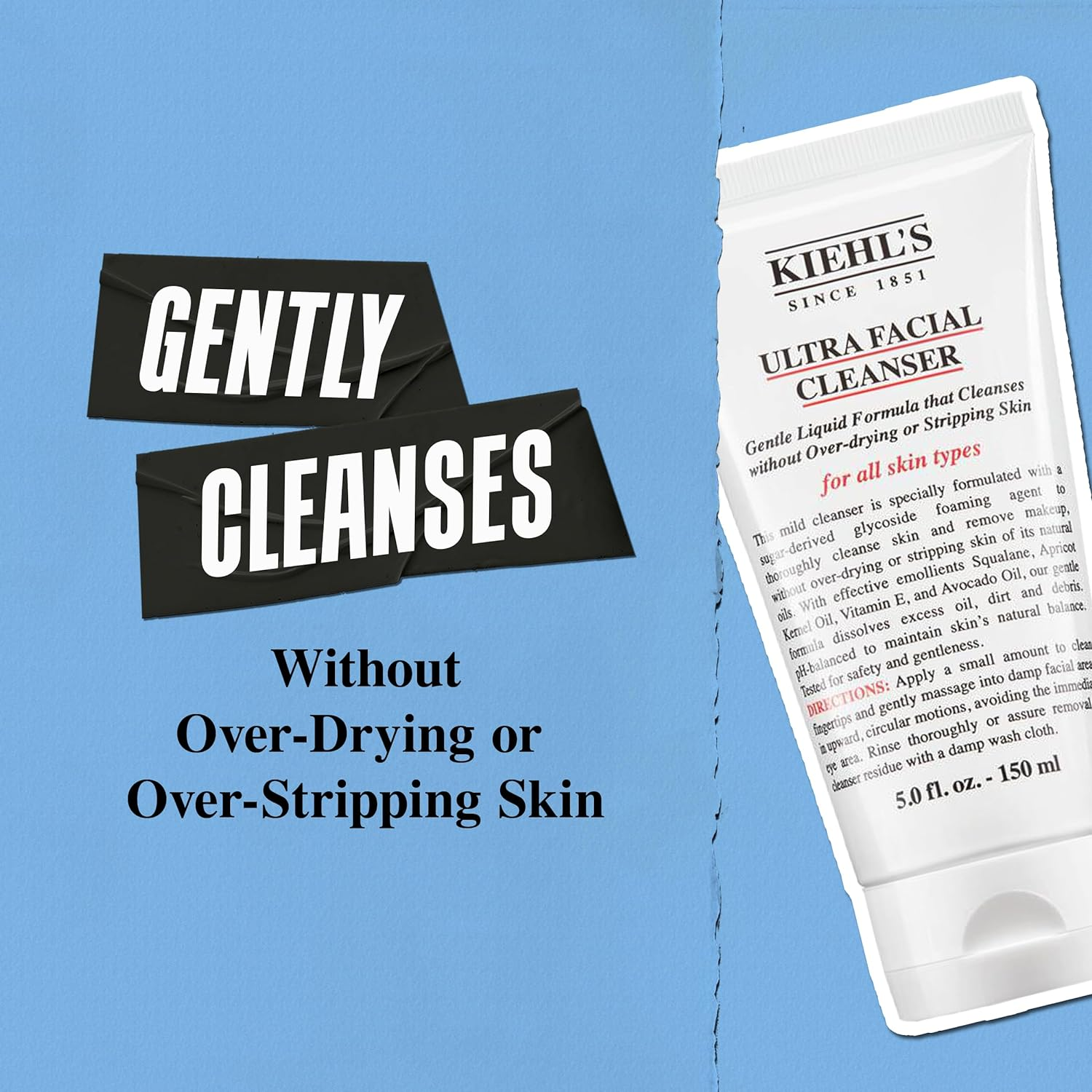 Kiehl'S Ultra Facial Cleanser - for All Skin Types 150Ml image number 6