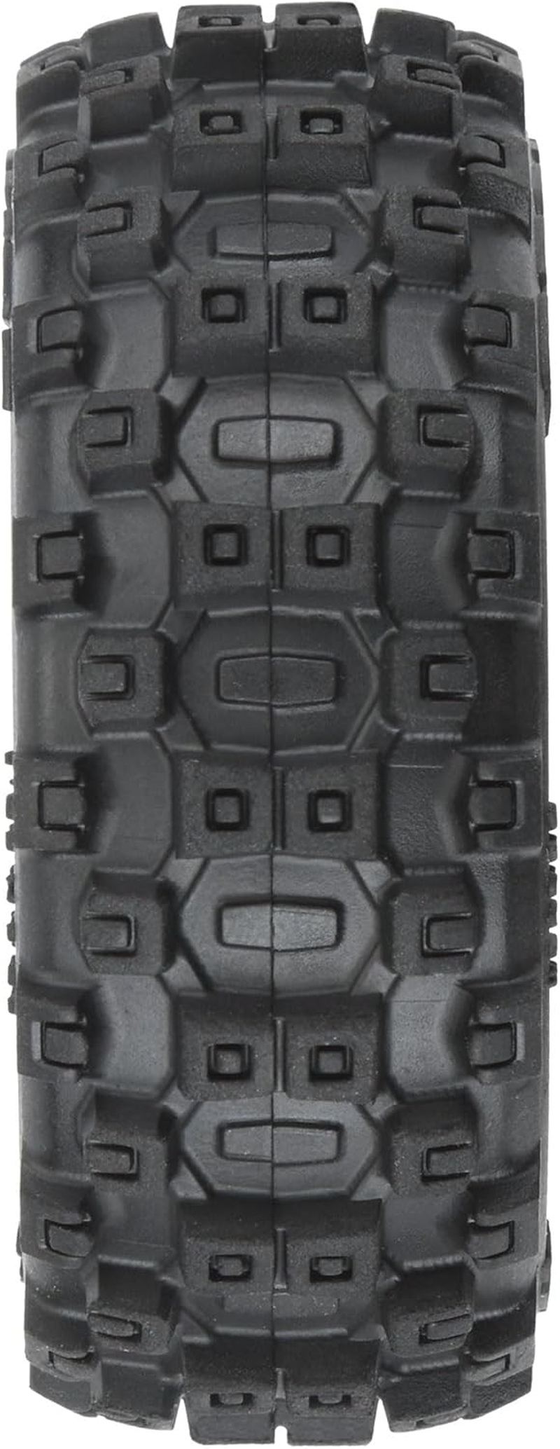 Pro-Line Racing Badlands MX 1.9" All-Terrain Buggy Tires 4 Mounted on Mach-10 Black 1.9" 12Mm Hex Wheels for Typhon GROM 4X4 Front or Rear PRO1024610 image number 4