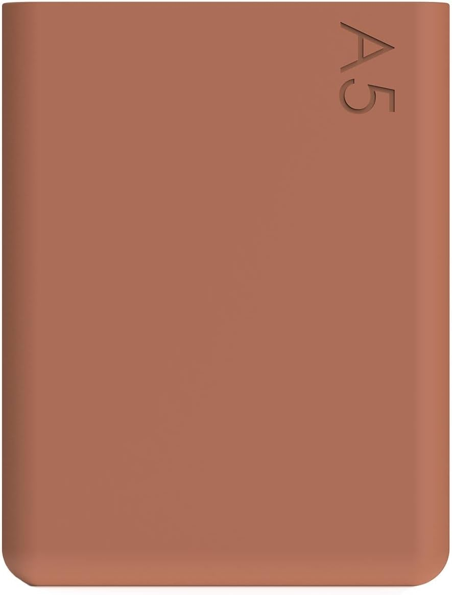 Memobottle Silicone Sleeves | Protect & Preserve with Colorful Personality | Non-Toxic | Dust Free Coating (A5, Terracota)&hellip;