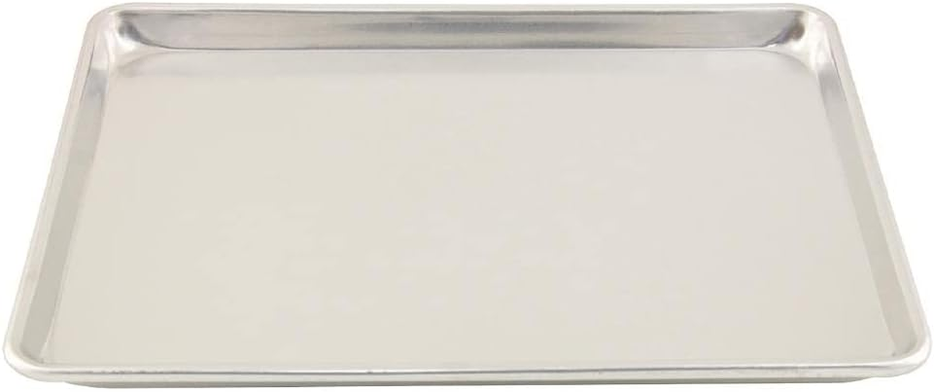 Chef Inox Aluminium Heavy Duty Premier Baking Sheet, 330 Mm X 450 Mm X 25 Mm Size,Silver image number 1