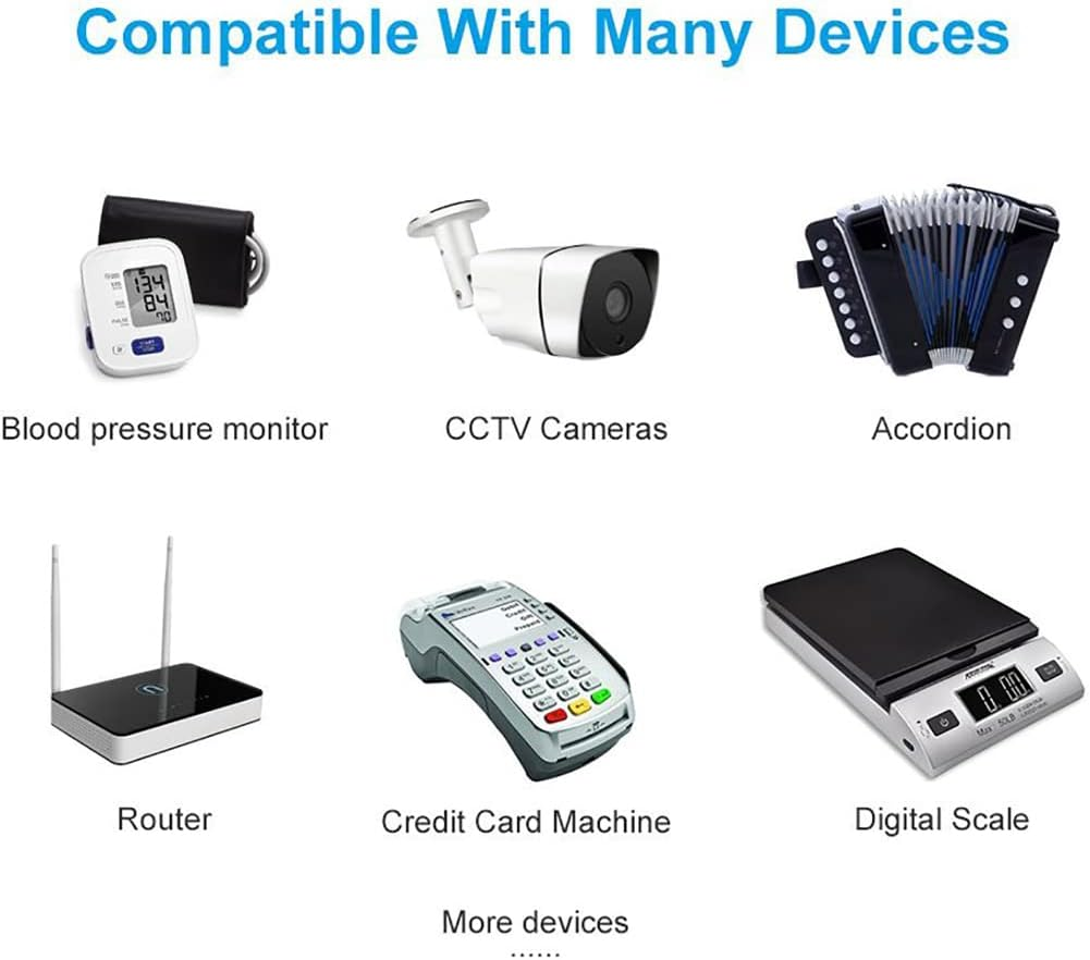 Liwinting 5 M / 16.4 Feet DC Extension Cable 3.5 Mm X 1.35 Mm Male to Female Connection Cable Connector Distributor Hollow Plug Socket, Power Adapter, Wireless IP Camera - White image number 5