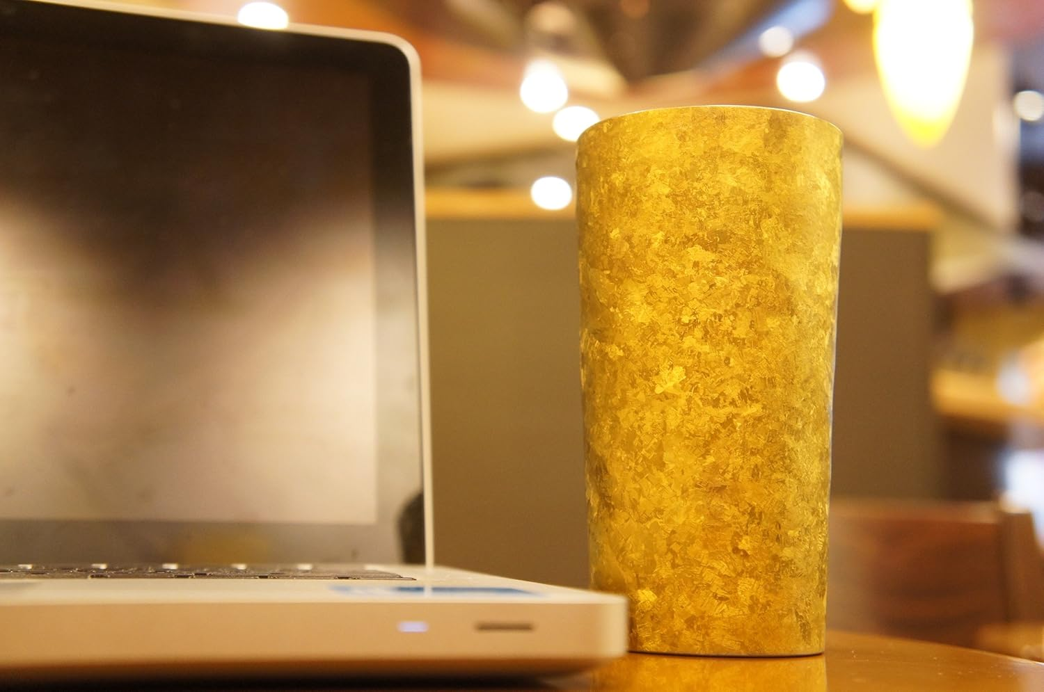 HORIE T08KM350PG Titanium Double Wall Tumbler, Made in Tsubame, Niigata Prefecture, Premium 11.8 Fl Oz (350 Cc), Premium Gold image number 6