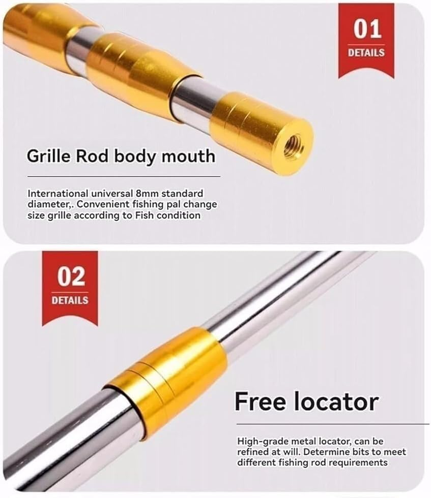 Telescopic Water Sampler 500Ml 1000Ml Sampling Dipper System, Lightweight Stainless Steel Rod with Pendulum Beaker Ladle for Environmental Monitoring(Stainless Steel 1000Ml,3.0M) image number 6