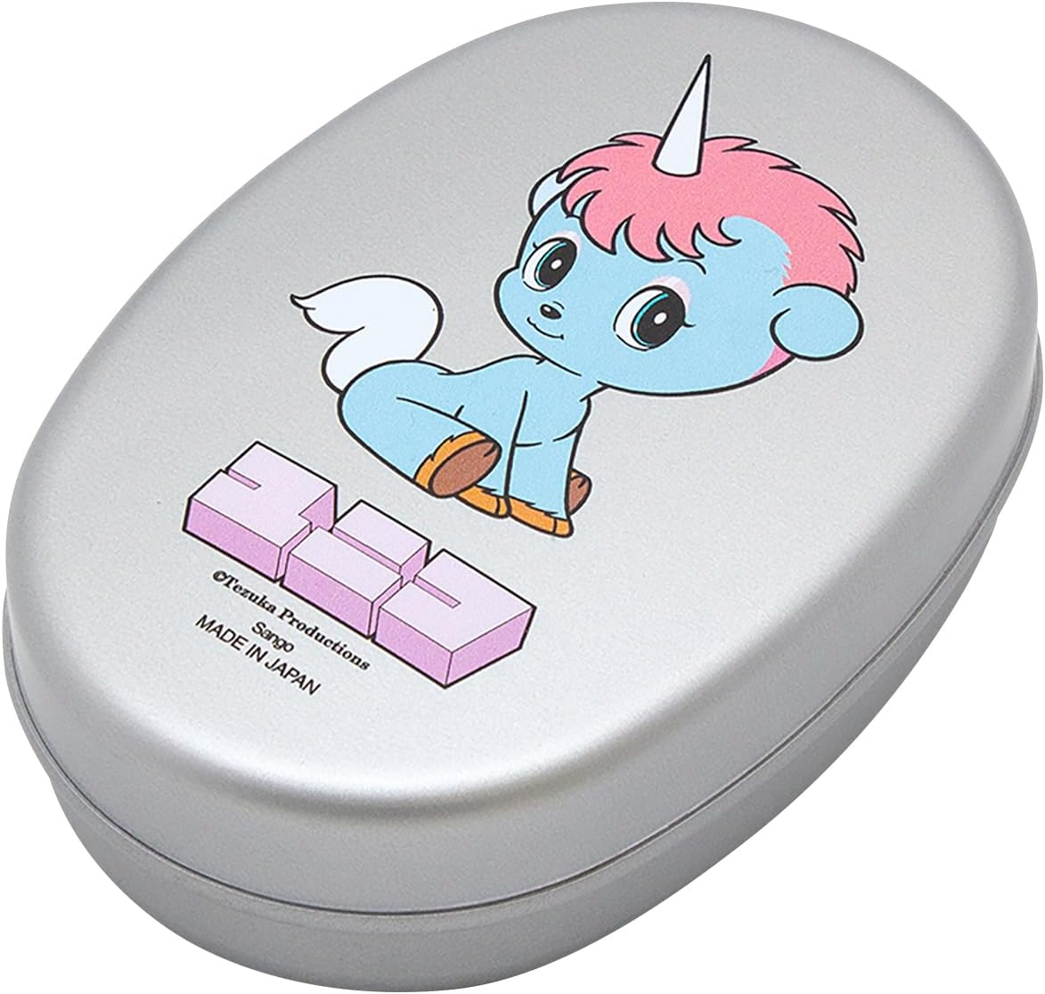 Oshimu Tezuka Characters 7100-14 Lunch Box, Approx. 3.9 X 5.5 Inches (10 X 14 Cm), Approx. 11.8 Fl Oz (350 Ml), Unico, Made in Japan image number 1