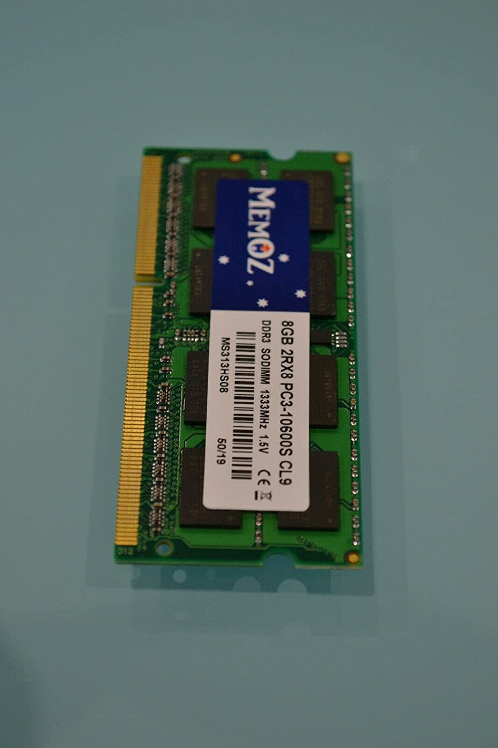 Memoz 8GB DDR3 1333 Mhz Notebook RAM PC3L 10600 Laptop Memory Sodimm Memoz 5 Years Warranty RAM image number 1