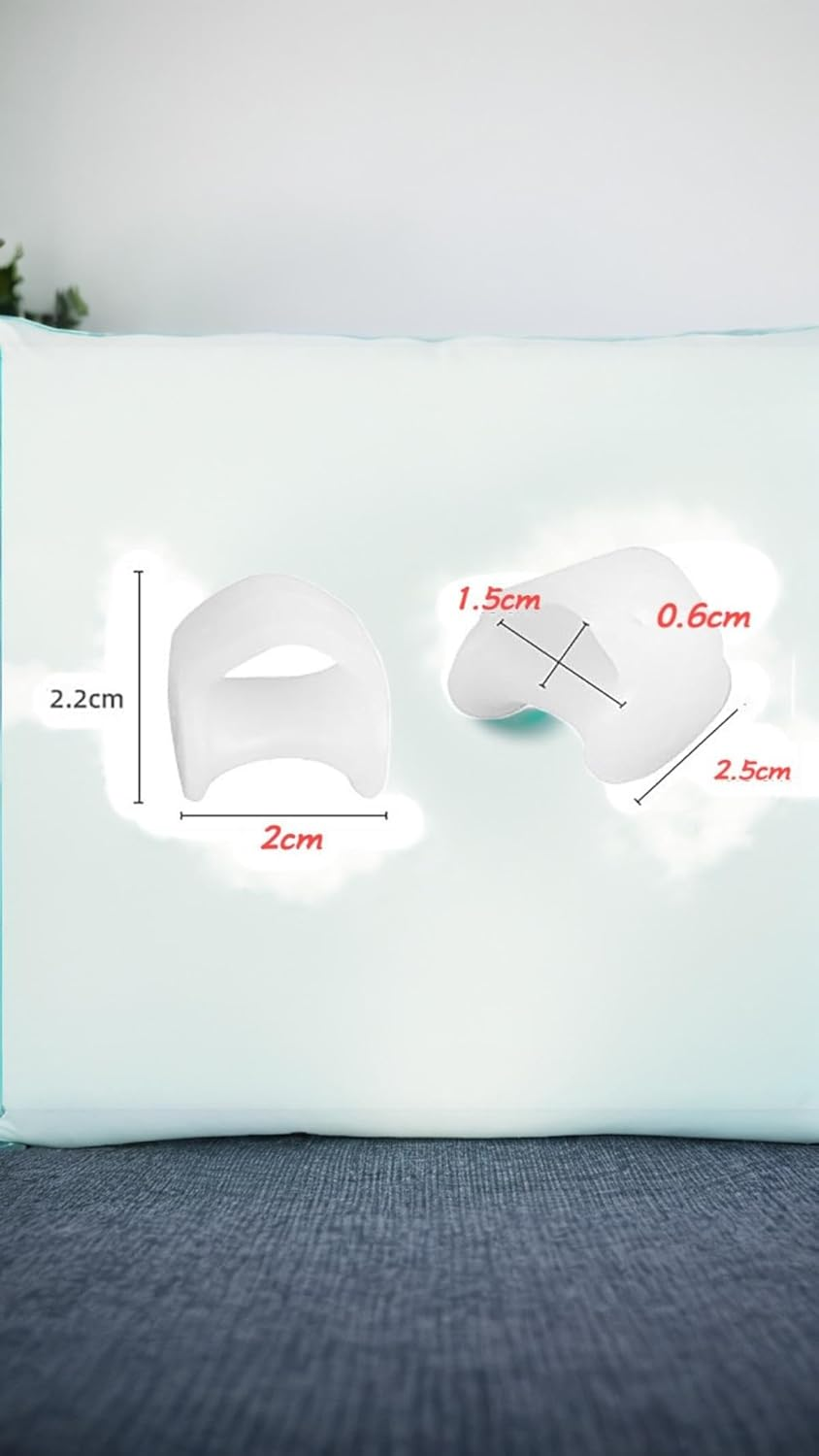 Honwor Gel Toe Separator Pack - Prevent Rubbing & Relieve Pressure - Little Toe Spacers (8 Pcs) image number 5