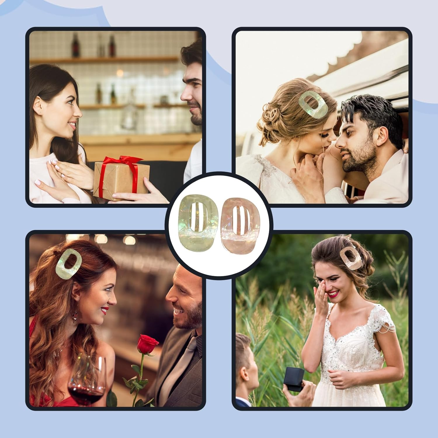 Flat Hair Clips image number 6