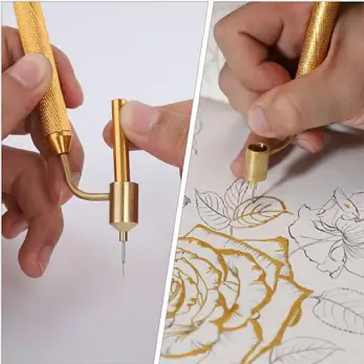 Set of 2 Fluid Writer Pens, Fine Line Paint Pen, Car Paint Repair, Paint Applicator Pen, Fine Line Painting Pen, Stone Chip Repair Kit, Paint for Cars, Crafts, Cabinets 0.5 Mm/0.7 Mm image number 1