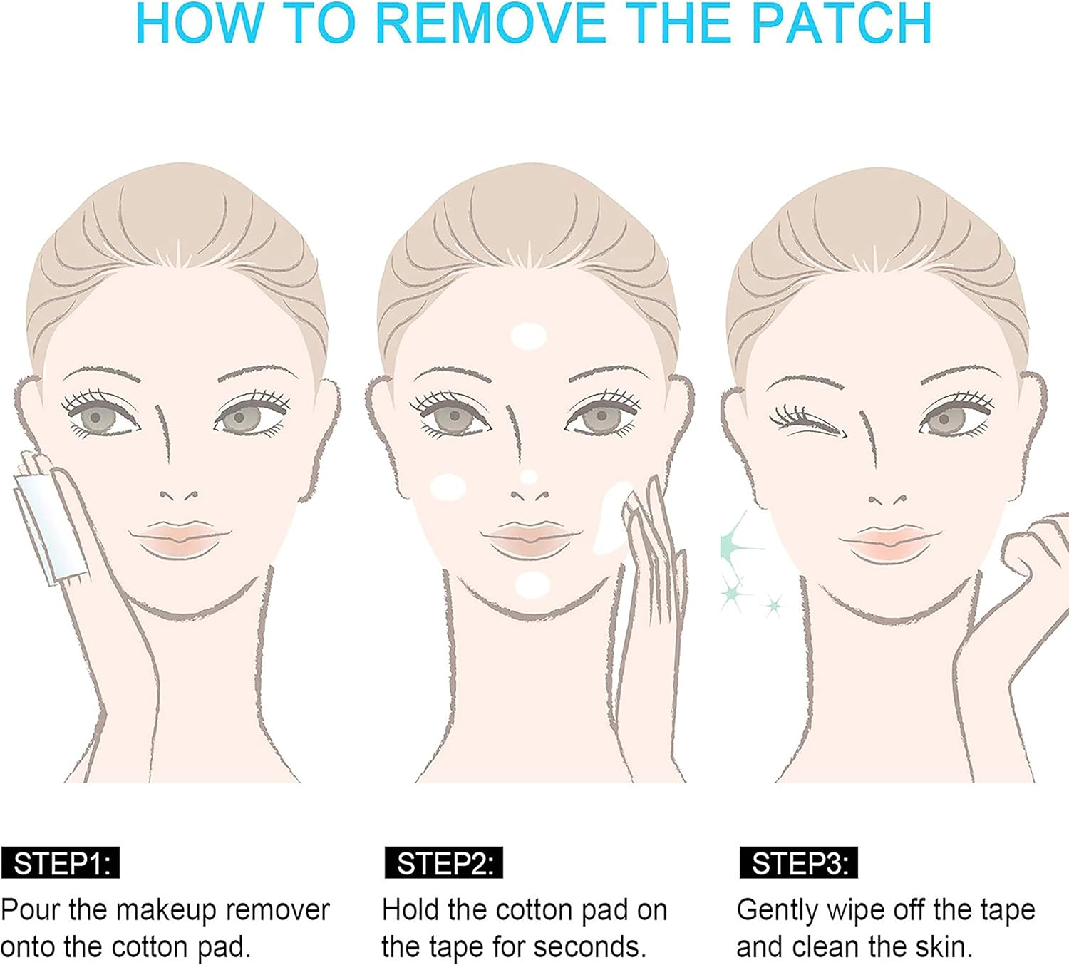 200 Pieces Face Lifting Sticker Face Lift Tape Invisible Thin Face Stickers V-Shape Face Lift Tape Make-Up Face Lift Tools for Face image number 6