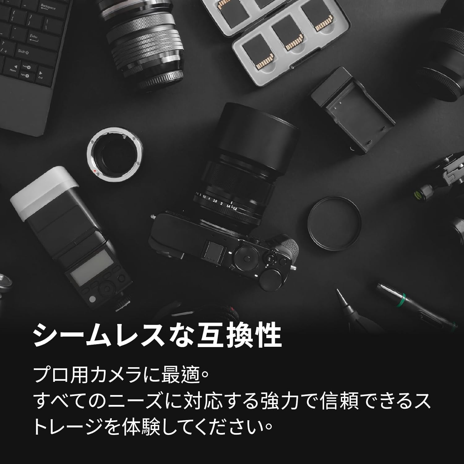 MMOMENT SD Card, 256 GB Memory Card, Supports 4K Videos, Digital Cameras/Slr/V30/Class 10/UHS-I/U3 (Up to 95 Mb/S Read) image number 1