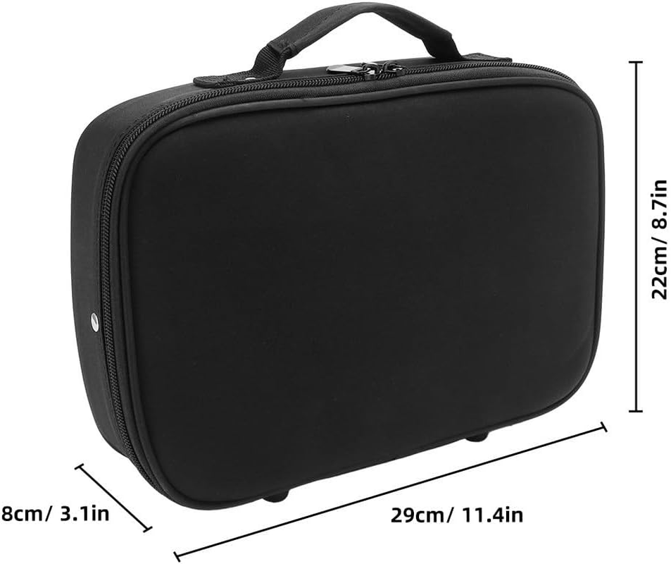 DOITOOL Large Capacity Hairdresser Scissor Bag Barber Haircut Scissor Organizer for Hairstylists Travel-Friendly Hairdressing Tool Case Durable and Spacious Barber Storage image number 5