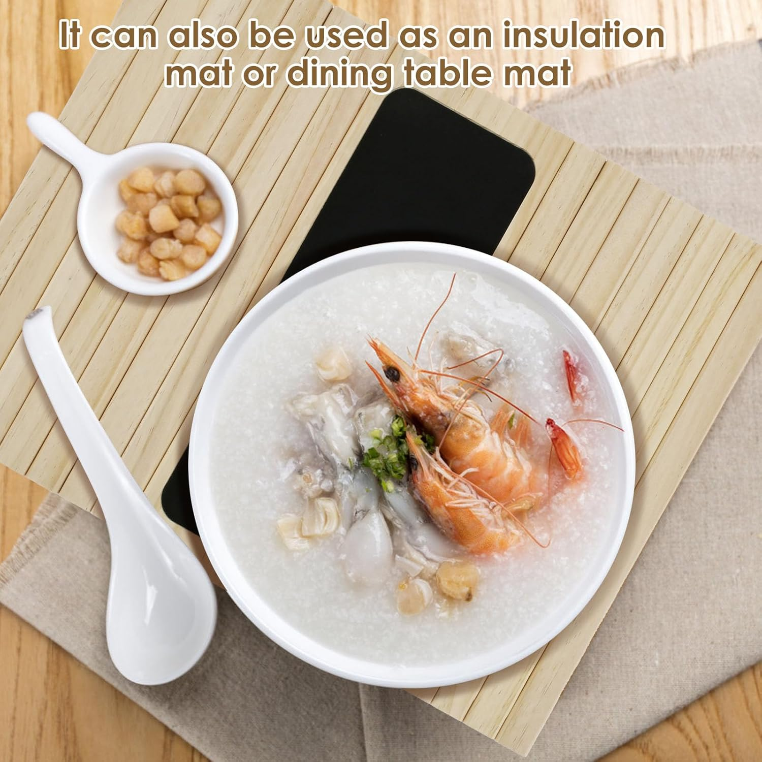 Sofa Arm Table Tray, Wood Sofa Arm Tray, Sofa Side Tray Table, Waterproof Wood Couch Arm Tray, No Assembly Couch Arm Table, Multifunctional Chair Armrest Table for Eating, Drinks, Snacks