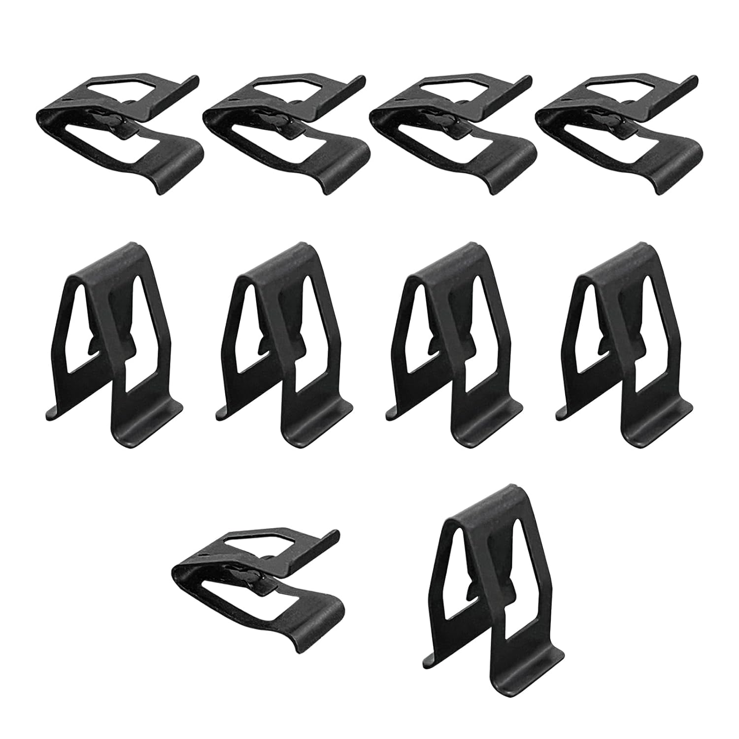 Augeny 20 PCS Dashboard Trim Clips, Metal Car Front Console Dash Retainer, Universal Automotive Dashboard Trim Clip, Vehicle Interior Clip Fasteners Replacement for Most Cars