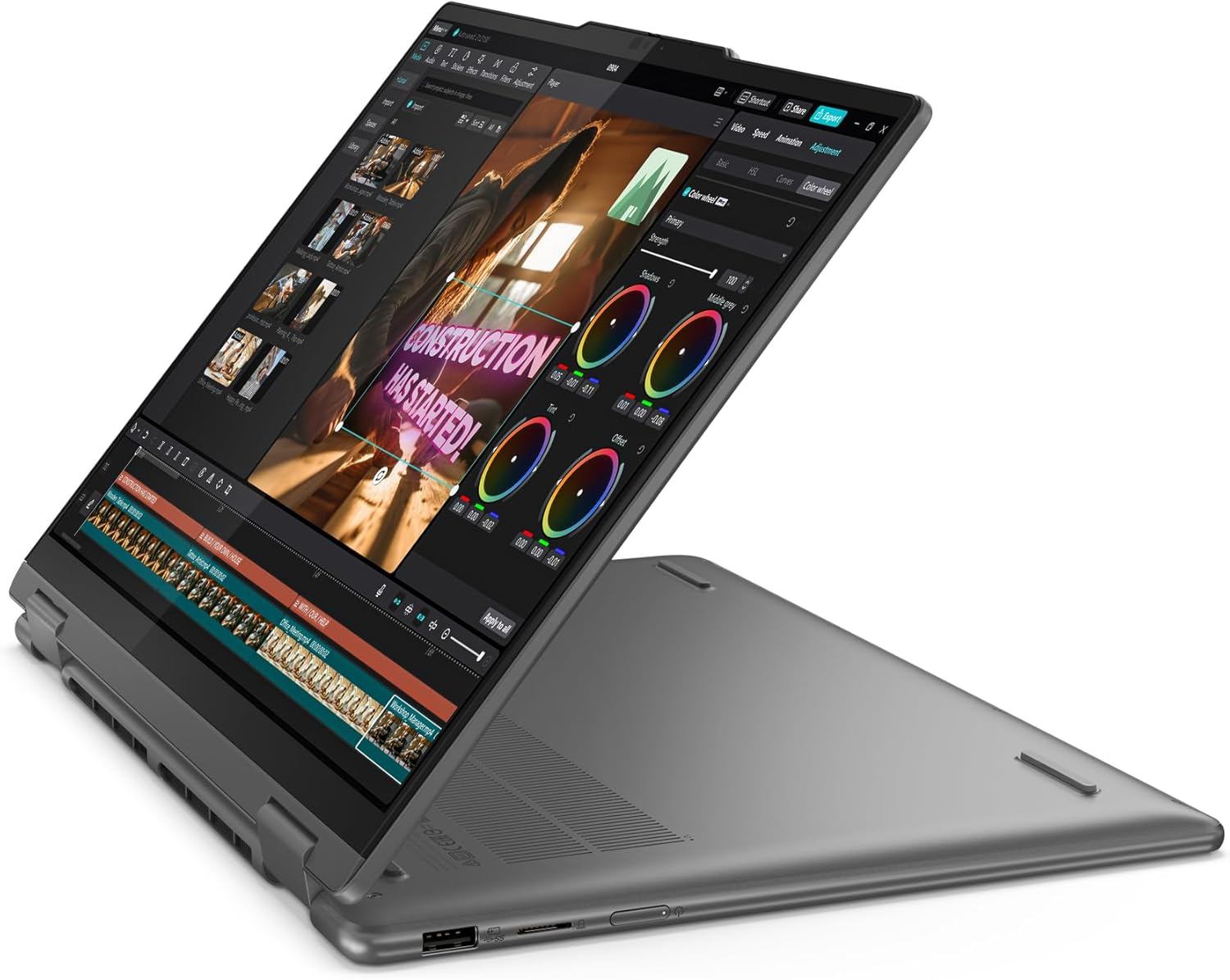 Lenovo Yoga 7 2-In-1 14IML9 Laptop, 14" + Digital Pen, 1TB/16GB RAM, Intel Core Ultra 7 155H, Storm Grey image number 1