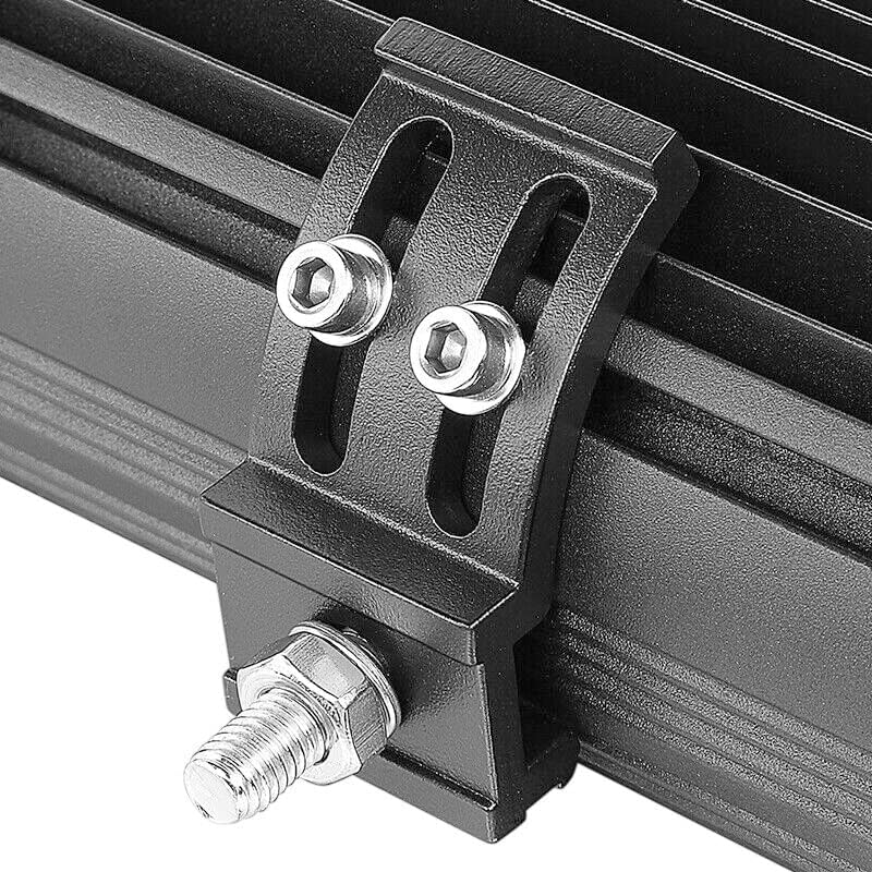 AIMALL 2X Mounting Brackets Rotating Slide Base Mounts AL Alloy for LED Work Light Bars - Universal Slide Base Mounts, Durable for Off-Road & Work Lighting image number 1