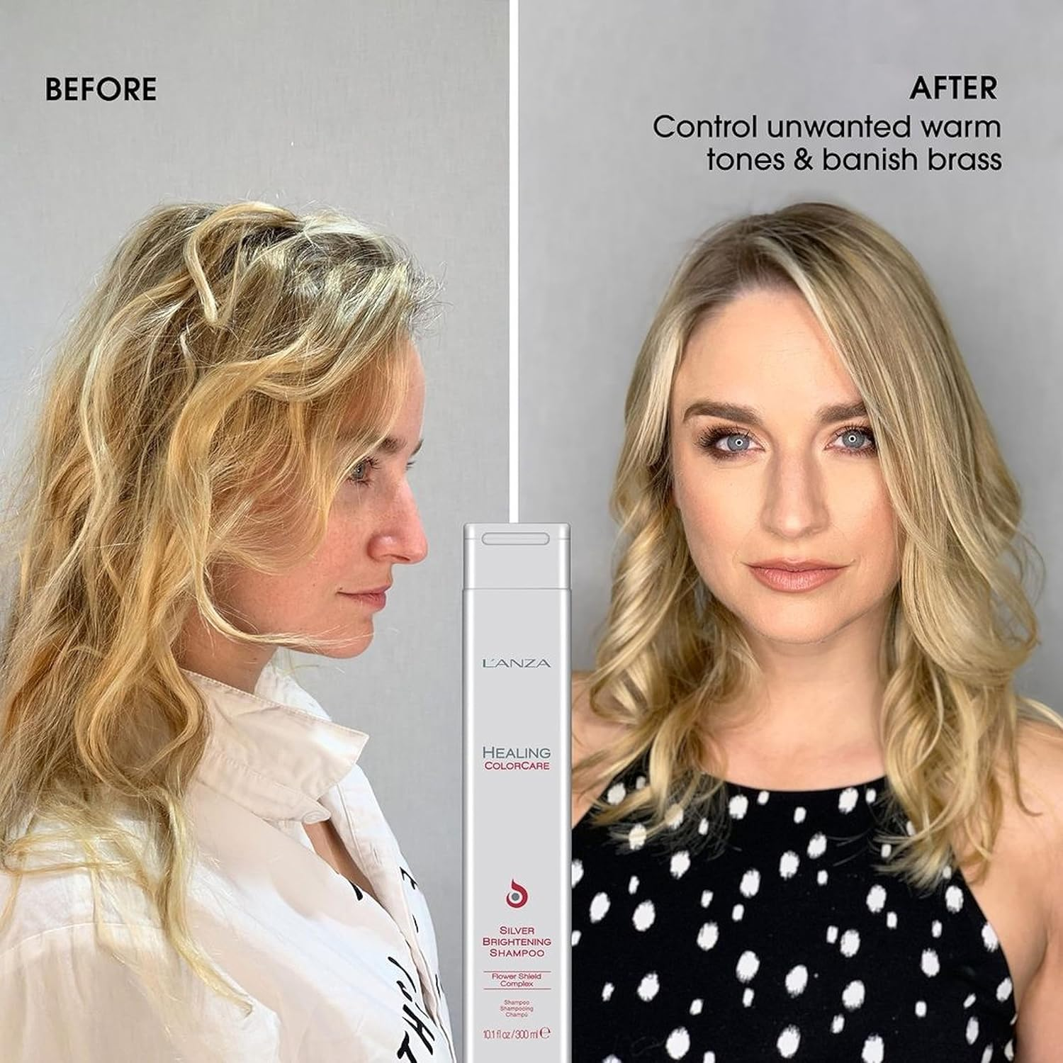 Healing Colorcare by L'Anza Silver Brightening Shampoo 300Ml image number 3