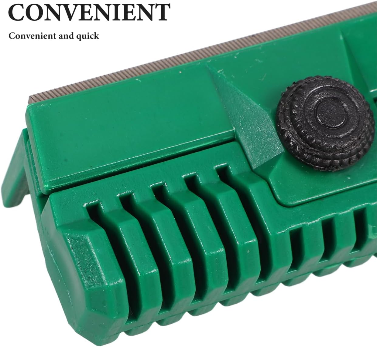 Kisangel Chainsaw Bar Rail Repair Tool 2Pcs Plastic Guide Bar Dressing Tool for Chainsaw Chain Maintenance and Efficient Outdoor Power Accessories