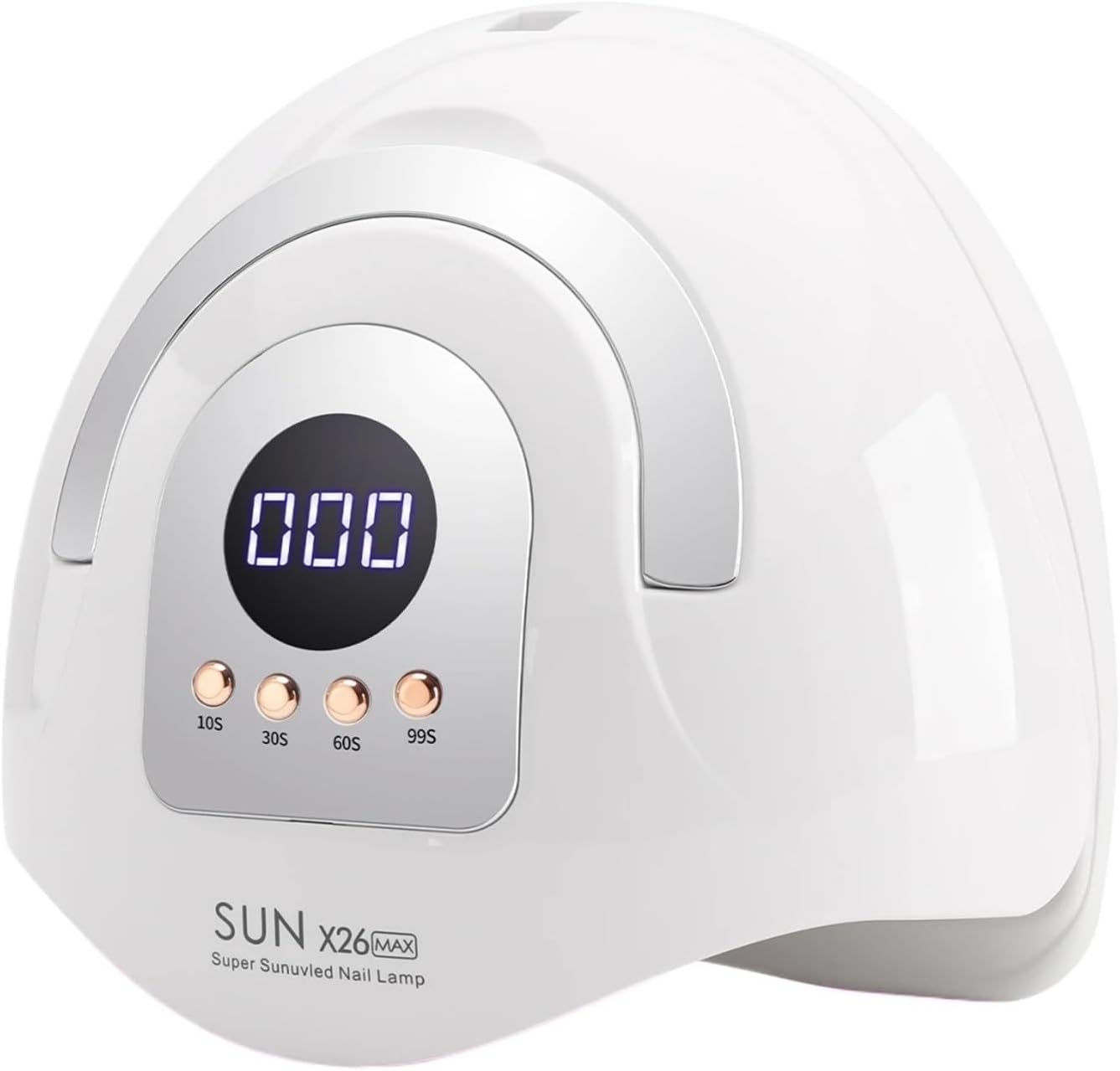 380W UV Nail Lamp 81 Leds Dryer Machine with LCD Screen Quick-Drying Manicure for Curing All Nails Gel Art Tools(X25)