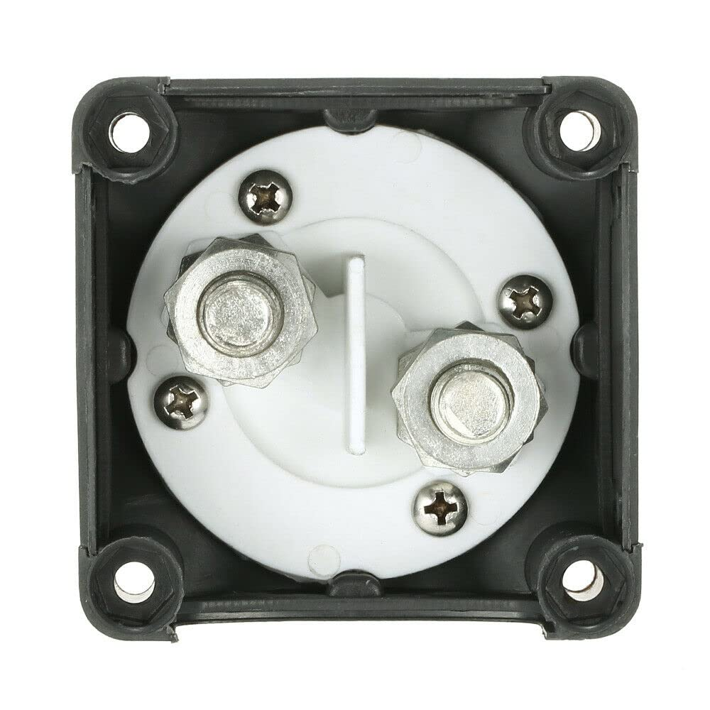 Compatible 12V/24V/48V Battery Master Disconnect Switch Boat Marine Caravan Isolator Switch Battery Disconnect Switch Master Power Cut off Switch image number 4