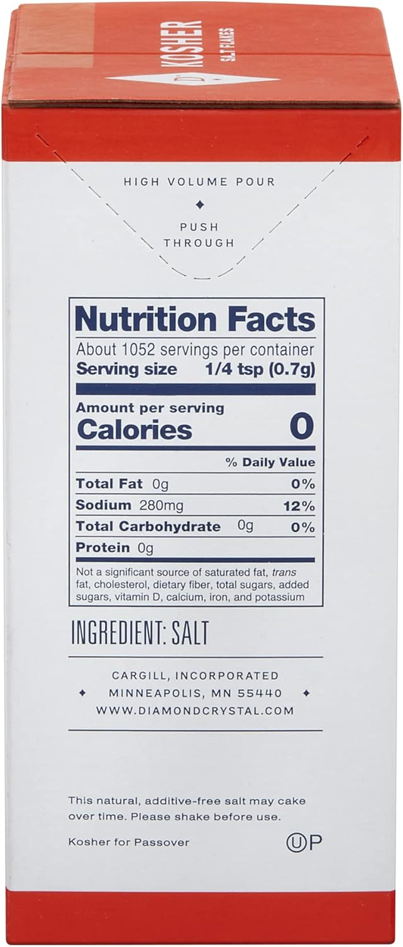 Diamond Crystal Kosher Salt 737G image number 4