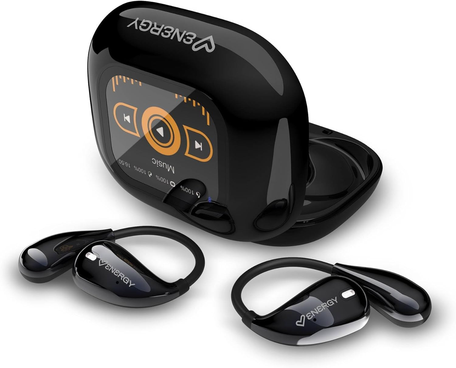Energy Sistem Openvoice True Wireless Headphones with Built-In IA Translator, 30 Hours Battery Life, IPX5, Display Case and Sound Equalizer image number 4