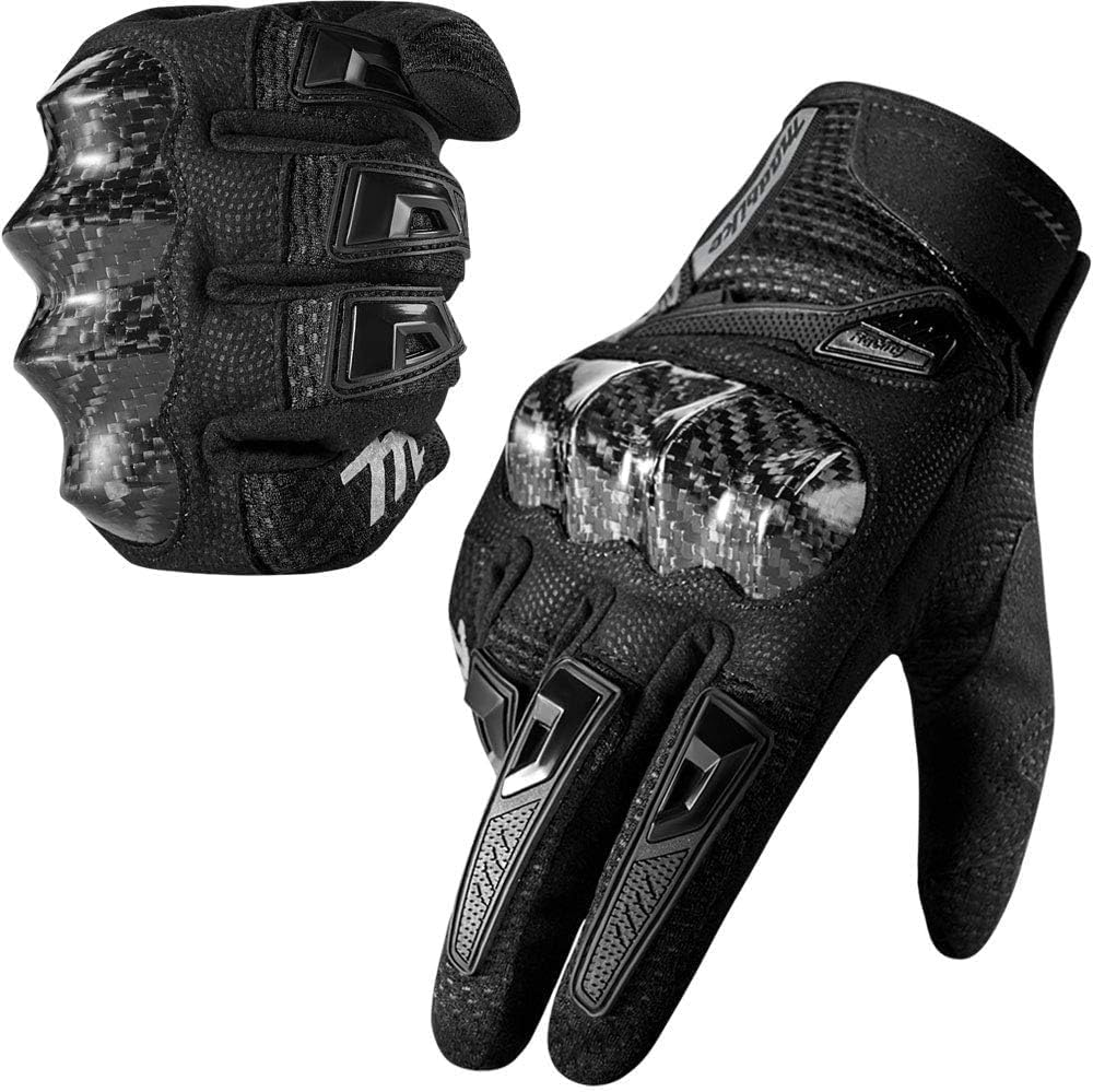 Touch Screen Motorcycle Gloves Durable Breathable Racing Motorbike Summer Gloves