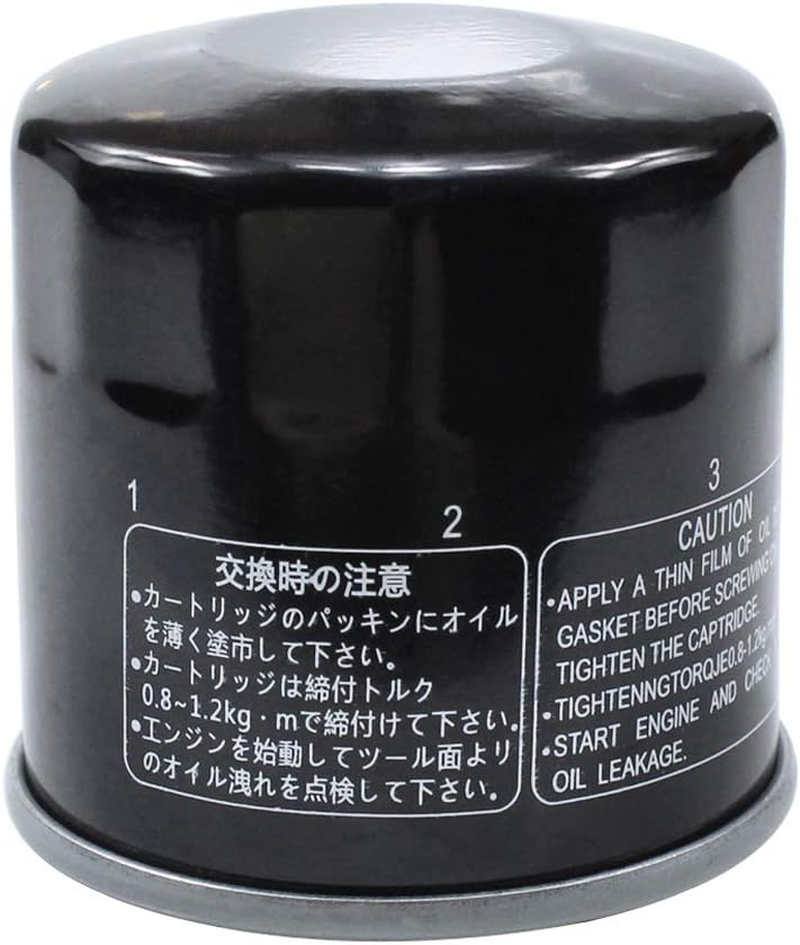 LOCOPOW Oil Filter for Yamaha Grizzly 660 350 450 400 700 YFM350 Rhino Viking 700 XVZ1300 XV1600 XV1700 FZ1 FZ6 FZ8 FJR1300 XSR700 XSR900 FZ07 MT03 MT09 MT10 YXZ1000R FZ09 MT07 FZ06 image number 3