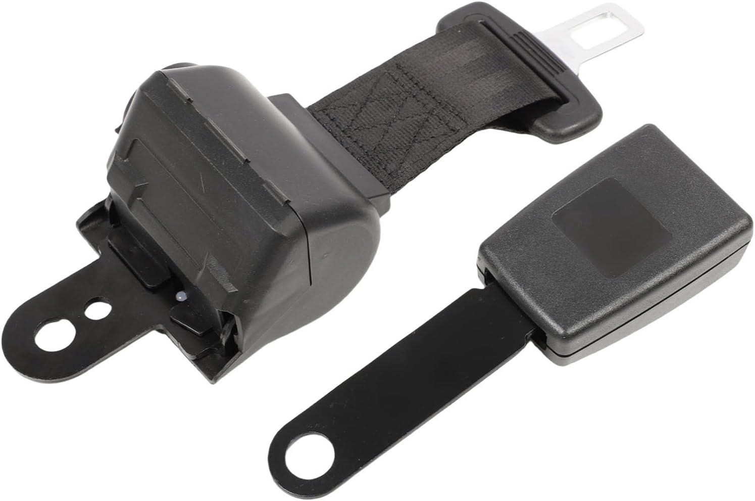 Ejoyous Forklift Retractable Seat Belt, 41In Adjustable Length, with Universal Seat Accessory, Compliant for Engineering Vehicles/Tractors/Landscaping Equipment Enhance image number 1