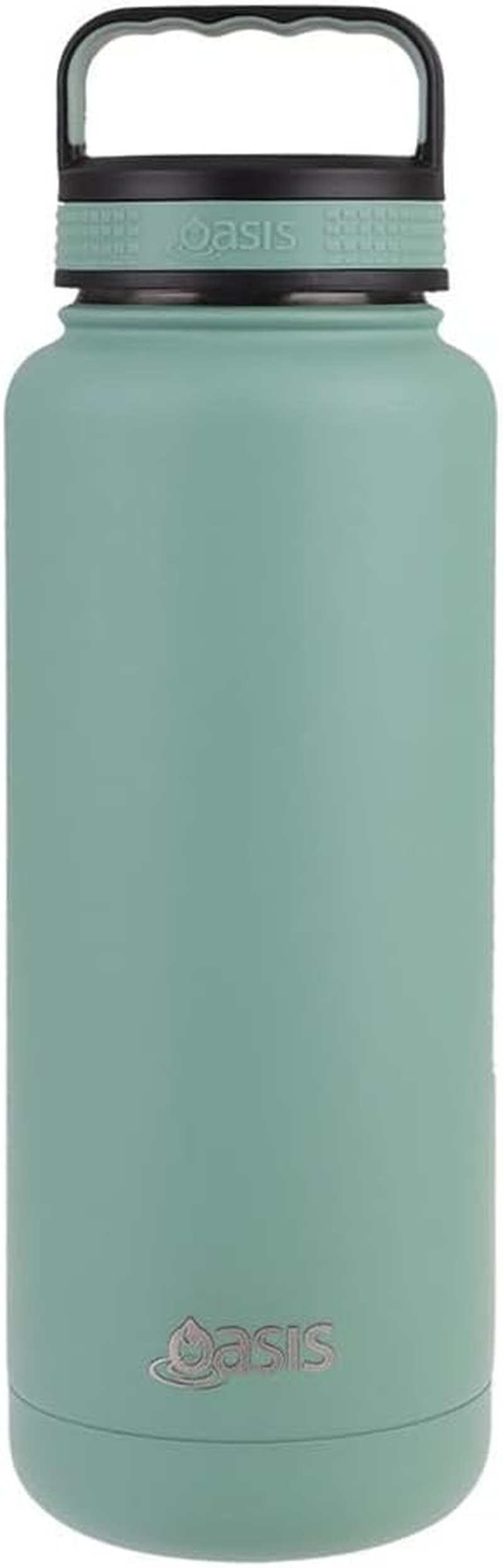 Oasis Stainless Steel Double Wall Insulated Titan Bottle 1.2L - Sage Green