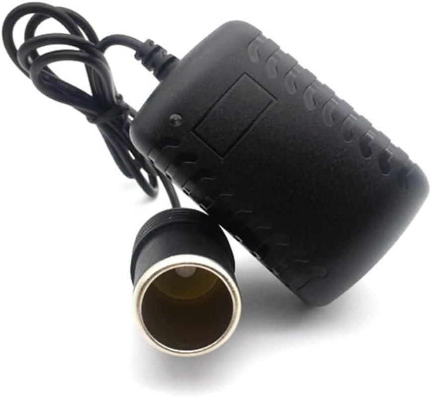 Car Cigarette Lighter Power Converter 2A 24W Car Cigarette Lighter Socket 110-240V to 12V AC/DC Power Adapter