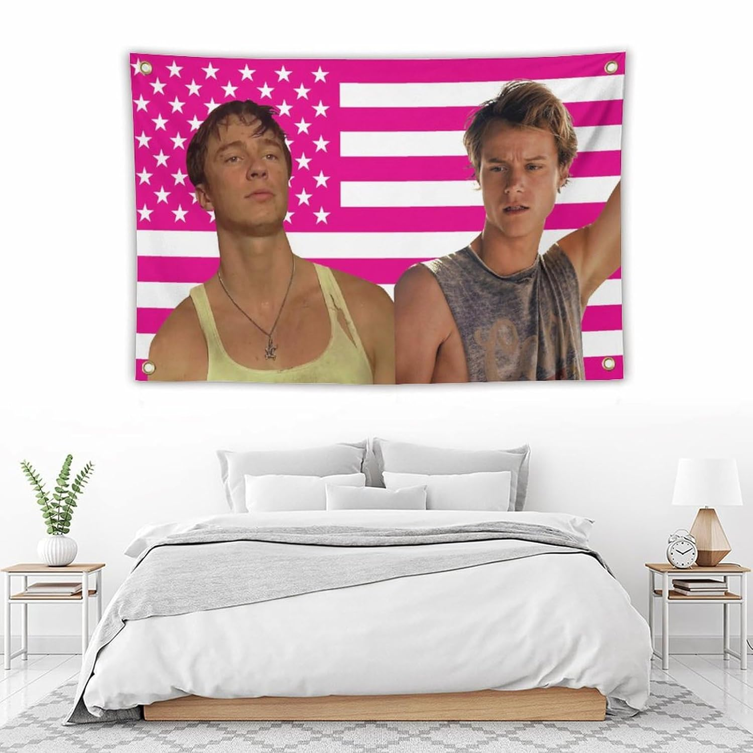 JJ Maybank Flag 3X5 Ft with Four Brass Grommets Funny Flag Decoration JJ Maybank Merch for College Bedroom Room Dorm Wall Party Rafe Cameron Poster Tapestry