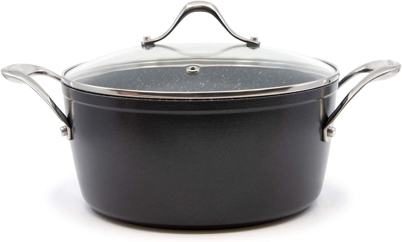 Salt&Pepper Tan-Ium Casserole with Glass Lid 24Cm - Saucepans image number 2