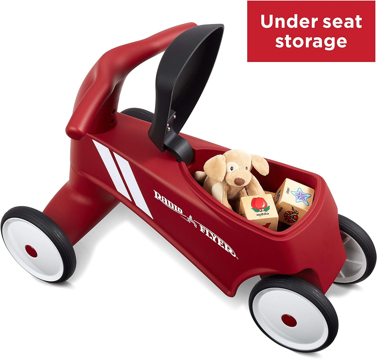 Radio Flyer Scoot about Sport, Toddler Ride on Toy, Ages 1-3, Red image number 4