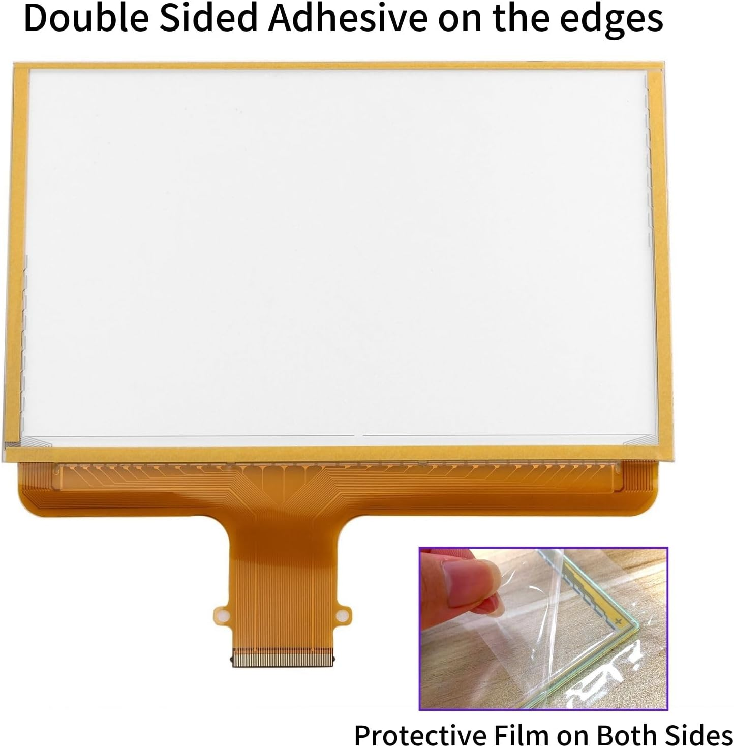 Kixfwpy 8&rdquo; 55Pin Touch Screen Digitizer Replacement for GMC Mylink Navigation Radio Replace DJ080PA-01A Fit for 2015-2018 Chevrolet Suburban Tahoe Chevy Colorado Silverado GMC Yukon Canyon Sierra image number 5