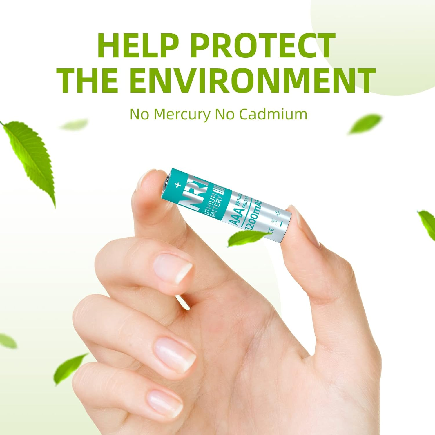 NRT AAA Batteries, Triple A, 1.5V 1200Mah Longer Lasting Power Batteries, Non-Rechargeable image number 2