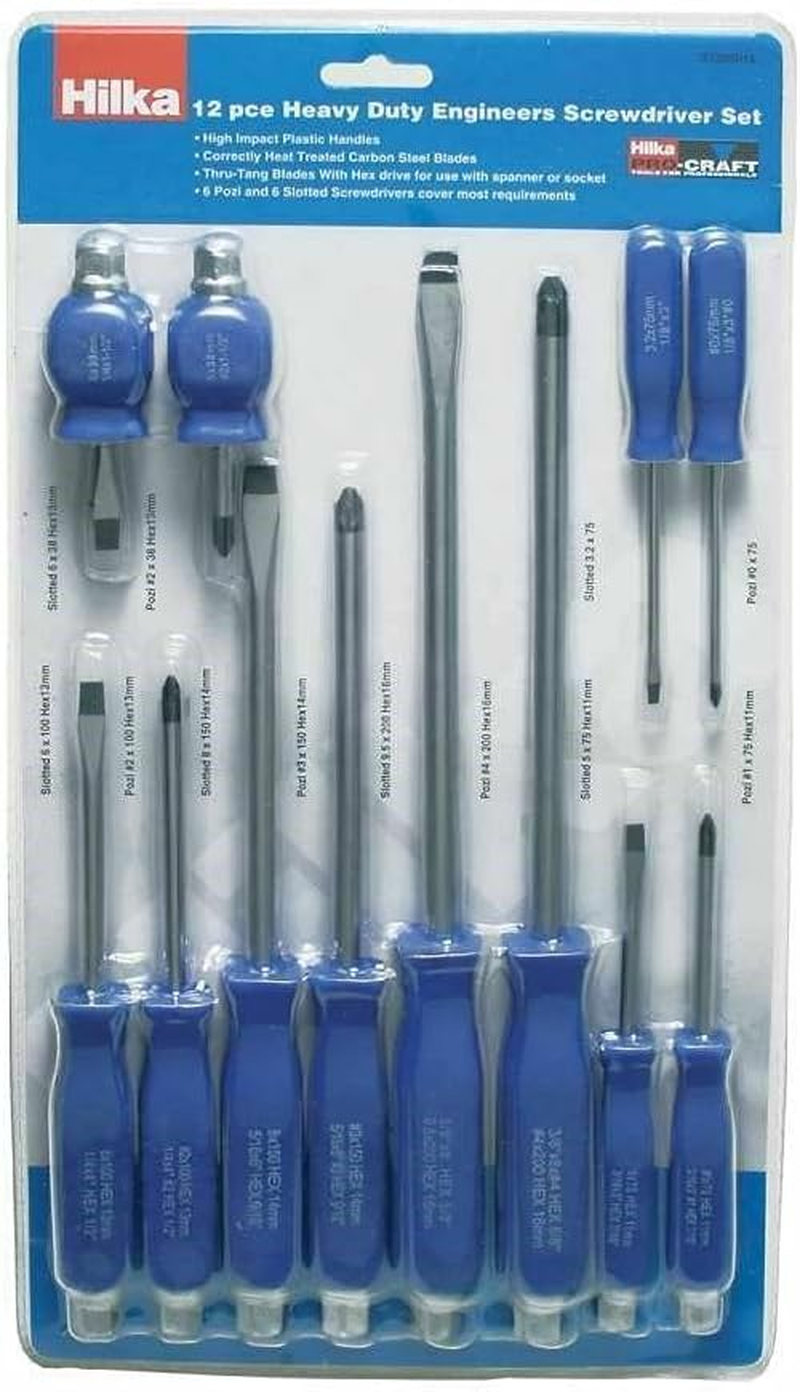 Hilka 37205012 Mechanics Screwdriver Set image number 1