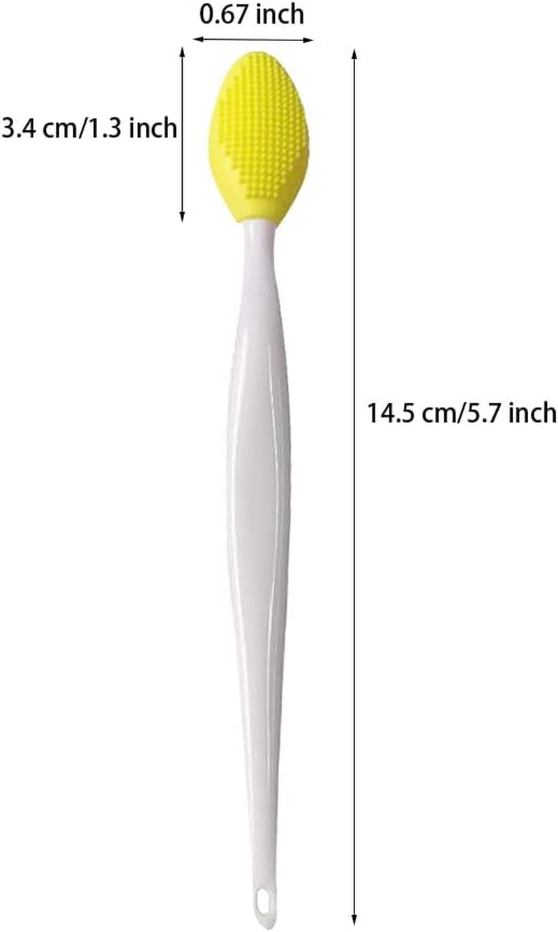 10 PCS Silicone Exfoliating Lip Brush, Lip Exfoliating Brush, Lip Exfoliator Brush, Lip Scrub Brush,Double-Sided Silicone Exfoliating Lip,Lip Scrubber Tool for ​Smoother and Fuller Lip Appearance image number 5