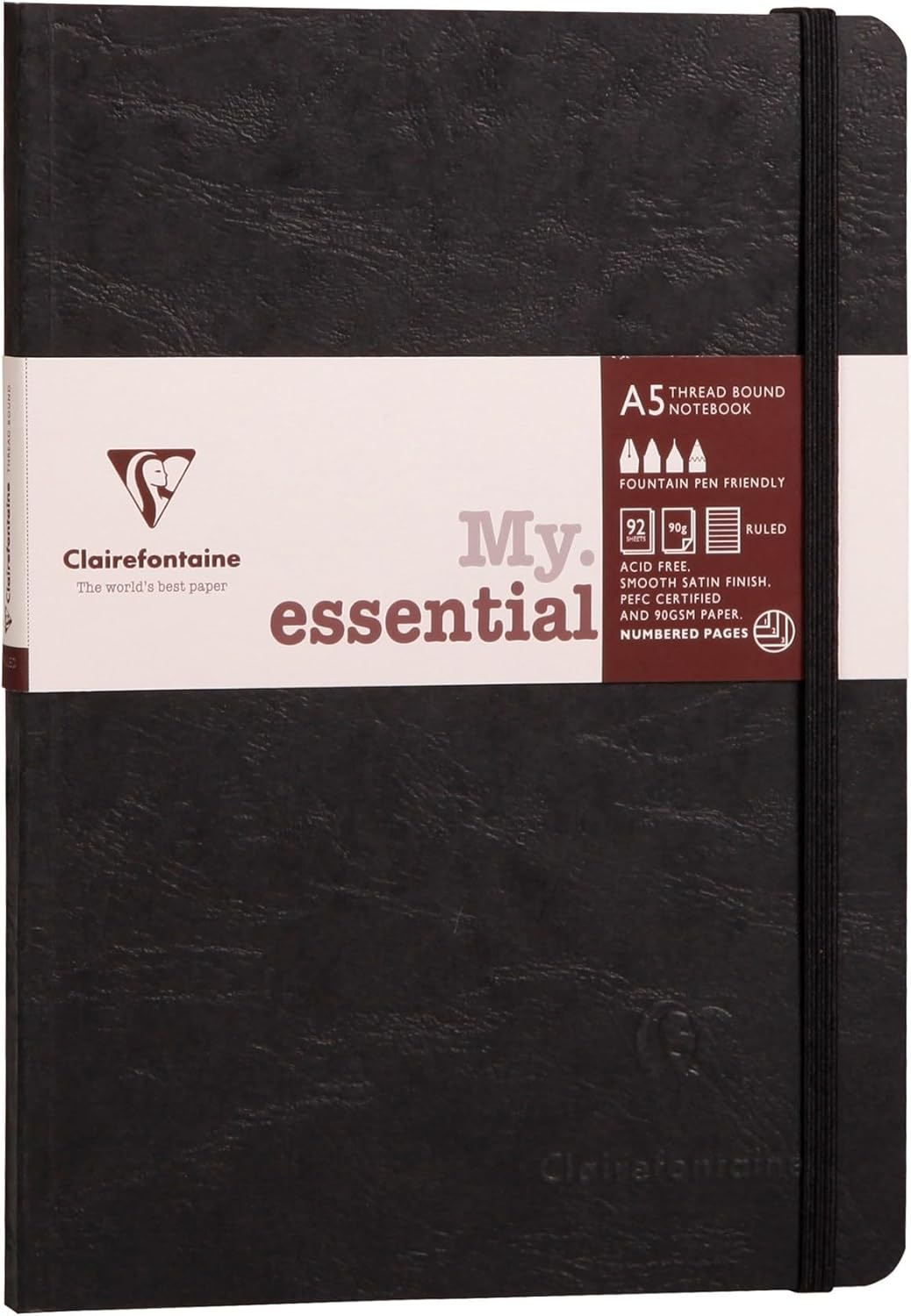 Notizbuch Age Bag My.Essential A5 96 Blatt Dot-Linierteatur, Blau