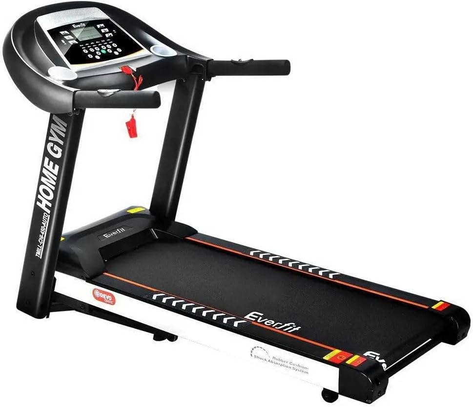 Everfit Treadmill Electric Treadmills with 450Mm Running Belt, Hydraulic Unfolded Walking Pad Foldable Machine Exercise & Fitness Equipment, with up to 18Km/H Speed and 15-Level Incline for Home Gym image number 5