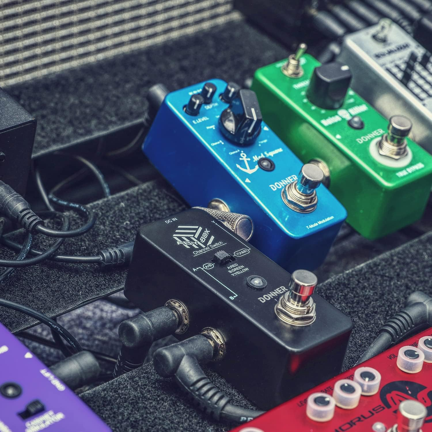 Donner ABY BOX Line Selector Mini Guitar Effect Pedal True Bypass image number 6