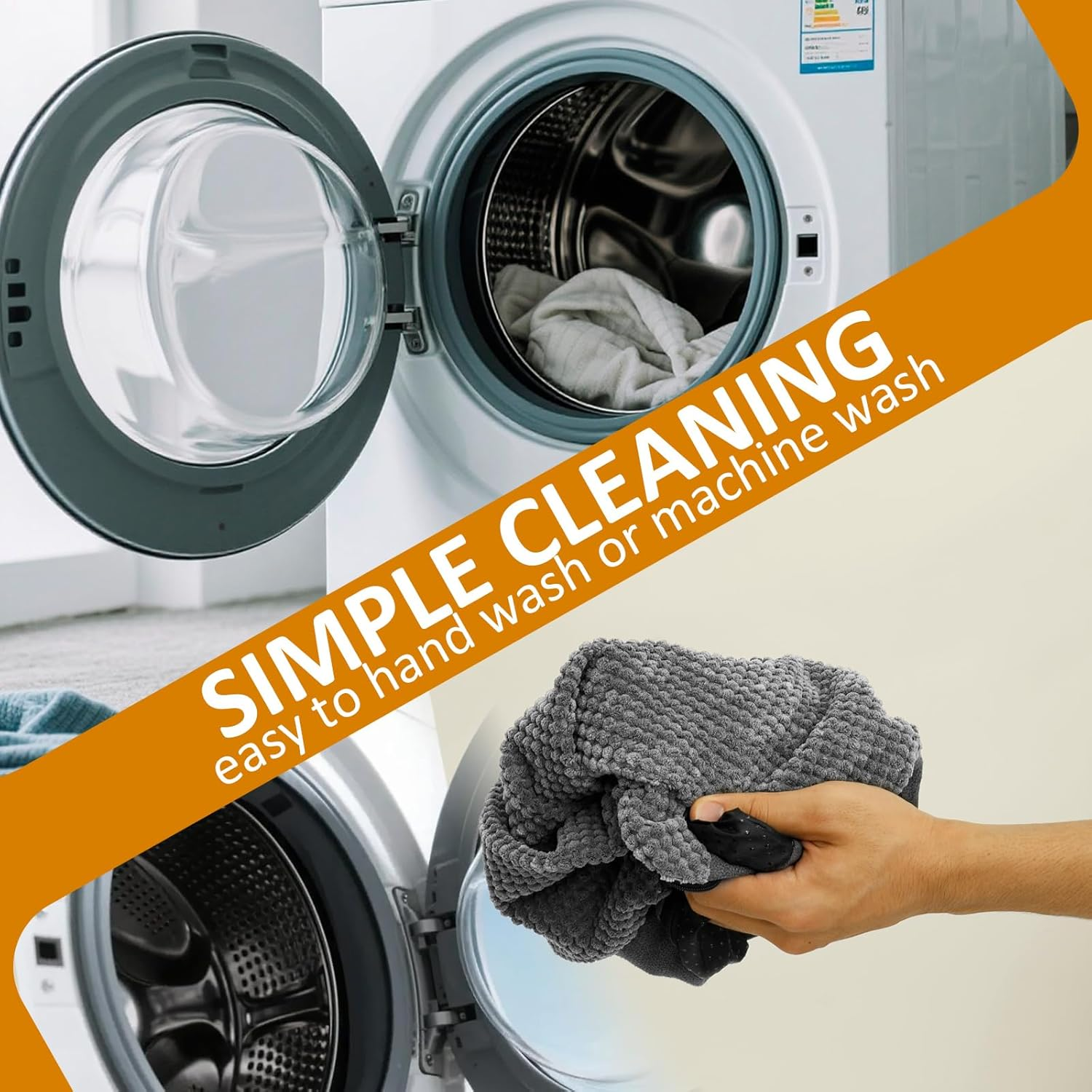 Dog Stairs for Small Dog, Corduroy Dog Steps for Bed, Practical Pet Stairs for High Bed Climbing, Non Slip Pet Ladder Stable Support, Curved Puppy Slope Stair for Sofa Low Bed Couch (Color-B, L, 1) image number 5