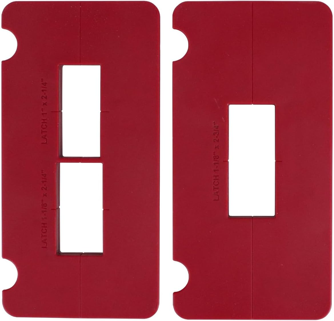 Milescraft Hingejig Self-Clamping Door Hinge & Latch Router Jig 7 Pieces Set image number 5