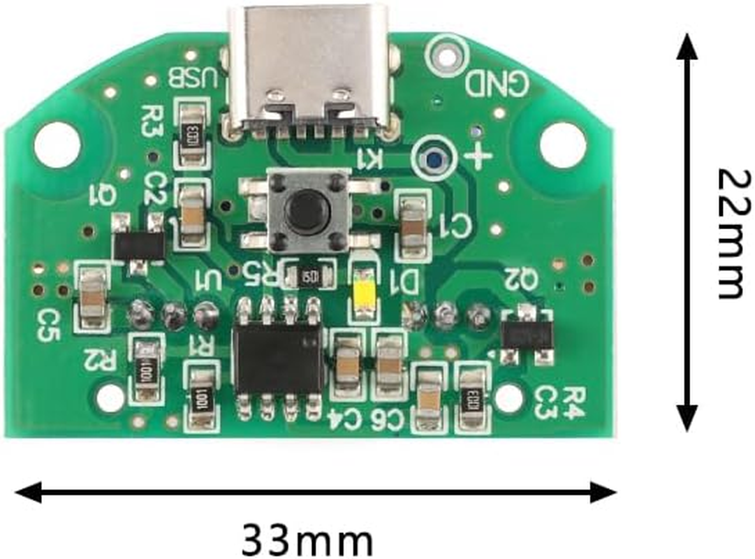 Atomization Module Double Spray USB Humidifier Dual Spray Driving Circuit Board Atomization Experimental Equipment Ultrasonic DIY image number 1